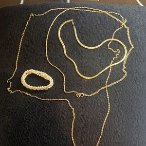 Costume Jewelry Necklaces Faux Pearl Bracelet